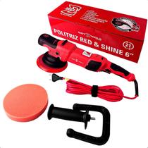 Politriz Roto Orbital Red E Shine 6 Pol. 900w Sgt5122 Sigma Cor Vermelho 220v