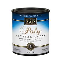 Poliuretano à base de água Zar 32512 Clear Satin 946 ml