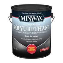 Poliuretano Minwax 71031 Clear Premium híbrido de óleo e água 3,78 L