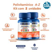 Polivitamínico A-Z Catarinense Pharma Kit 2 Unidades 120 cps