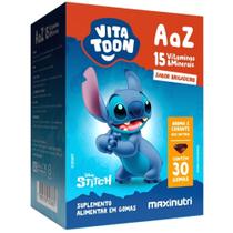 Polivitamínico A-Z Kids Vitatton Stitch 30 gomas - Maxinutri