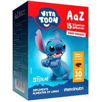 Polivitamínico A-Z Kids Vitatton Stitch 30 gomas - Maxinutri