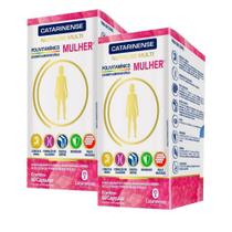 Polivitamínico A-Z Mulher - 2 unidades de 60 Cápsulas - Catarinense - Catarinense Pharma