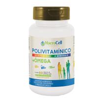 Polivitamínico A-Z + Ômega 60 Cápsulas MacroCell