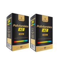 Polivitamínico AZ 500mg 60 Cápsulas 02X60 Gold Lab