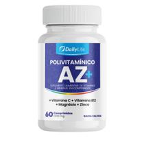Polivitaminico AZ Vit C E B12 Magnesio Zinco 30 Doses Imunidade Sem Gluten