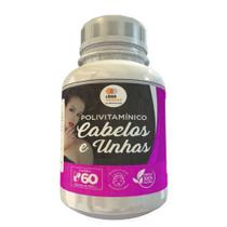 Polivitamínico Cabelos E Unhas 500Mg 60 Cápsulas