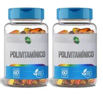 Polivitamínico Completo 1000mg 60 Cápsulas Softgel Suplemento de Vitaminas e Minerais Essenciais Equilíbrio e Vitalidade Diária