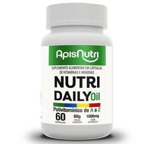 Polivitamínico de A a Z Nutri Daily Oil 1000mg Apisnutri - SV Polivitamínico de A a Z Nutri Daily Oil 1000mg Apisnutri - SV