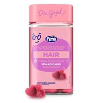 Polivitamínico Dr. Good Hair para Cabelos Morango 60 pastilhas