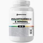 Polivitamínico e Mineral New Nutrition 60 Cápsulas para Imunidade e Energia Polivitamínico e Mineral New Nutrition 60 Cápsulas para Imunidade e Energia
