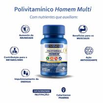 Polivitamínico Homem Catarinense Pharma 60 cps