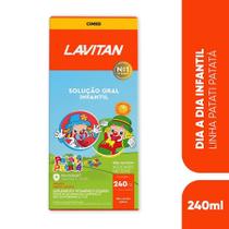 Polivitamínico Infantil Lavitan Kids Solução Oral Laranja 240ml