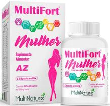 Polivitamínico Mulher 500mg 60 Cáps. MultiFort