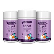 Polivitaminico Pet Defesa Imunológica Sabor Carne 90 Cáps - Yanno Pet
