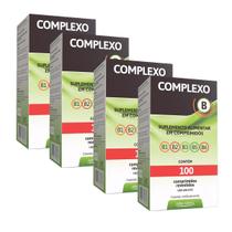 Polivitaminico Vitaminas Complexo B 4 X 100 Comprimidos - Arte Nativa