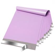 Polly Mailers Fuxury 25x33cm, 100 unidades, impermeáveis, roxas Polly Mailers Fuxury 25x33cm, 100 unidades, impermeáveis, roxas