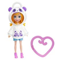 Polly Pocket Amigas na Moda - Moletom Branco Panda - Mattel