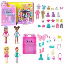 Polly Pocket Armario Animais 40 Peças 4+ Mattel