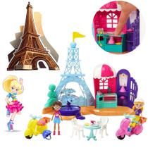 Polly Pocket Aventuras Em Paris Com Acessórios Mattel