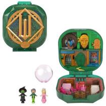 Polly Pocket Bonecas Estojo de Colecionador Wicked com Chapéu e Acessórios Mattel Jfv04