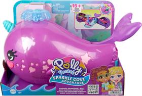 Polly Pocket Conjunto de Brinquedo Barco Narval Baía Mágica Polly Pocket Conjunto de Brinquedo Barco Narval Baía Mágica