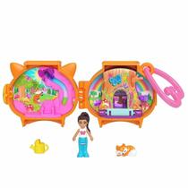 Polly Pocket Conjunto de Brinquedos de Pelúcia Compacto GYV99 Raposa, HRD39 Polly Pocket Conjunto de Brinquedos de Pelúcia Compacto GYV99 Raposa, HRD39
