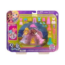 Polly Pocket Conjunto de Roupas Seashine Mermaid Mattel