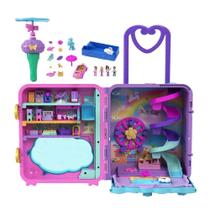 Polly Pocket Conjunto Resort Roll Away - Hotel 3 Andares