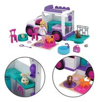 Polly Pocket Hospital Móvel Dos Bichinhos Com Acessórios