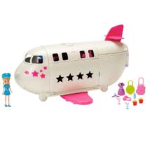 Polly Pocket Mega Jato Fabuloso de Viagem - Mattel