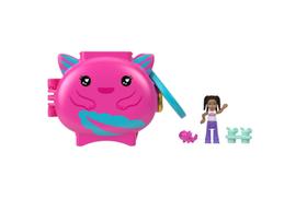 Polly Pocket Mundo Animais Monstrinho Mar Mini Pet Connects