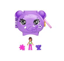 Polly Pocket Mundo Dos Animais Elefante Mini Pets Connects