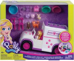 Polly Pocket o Hospital Pet Movel dos Bichinhos Mattel Gfr04