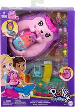 Polly Pocket Playset Bolsa Mãe e Bebê Ouriço - Mattel JBJ91 Polly Pocket Playset Bolsa Mãe e Bebê Ouriço - Mattel JBJ91