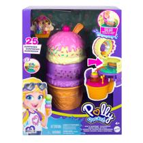 Polly Poket Parque com 25 Surpresas