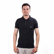 Polo Acostamento Muscle Elastano Masculina