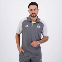 Polo Adidas Atlético Mineiro Comissão Cinza