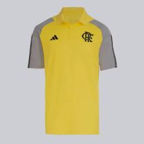 Polo Adidas Flamengo Comissão Amarela