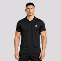 Polo Adidas Tennis Fab Logo Preta Polo Adidas Tennis Fab Logo Preta