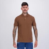 Polo Aramis Basica Piquet Marrom