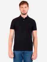 Polo Aramis Masculina Basic Piquet Preta