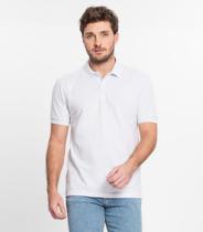 Polo Básica Lisas Sem Detalhe Select Branco