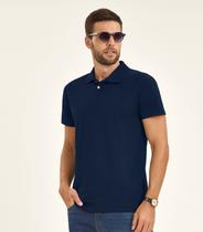 Polo Básica Masculina Diametro Azul Polo Básica Masculina Diametro Azul