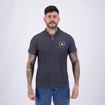 Polo Botafogo Lema Cinza Escuro