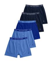 Polo boxer Ralph Lauren Classic Fit, pacote com 5 unidades