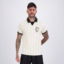 Polo Corinthians Dry Logo CP Off White Polo Corinthians Dry Logo CP Off White