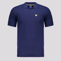 Polo Cruzeiro Marinho e Dourada