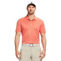 Polo de golf para hombre IZOD Performance Grid Coral S