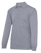 Polo de Manga Larga Tru-Spec Serie 24-7 Color Gris Jaspeado Talla 2XL